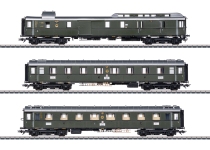 Märklin 42490 - H0 - 3-tlg. Set Schnellzugwagen FD 226, DRG, Ep. II